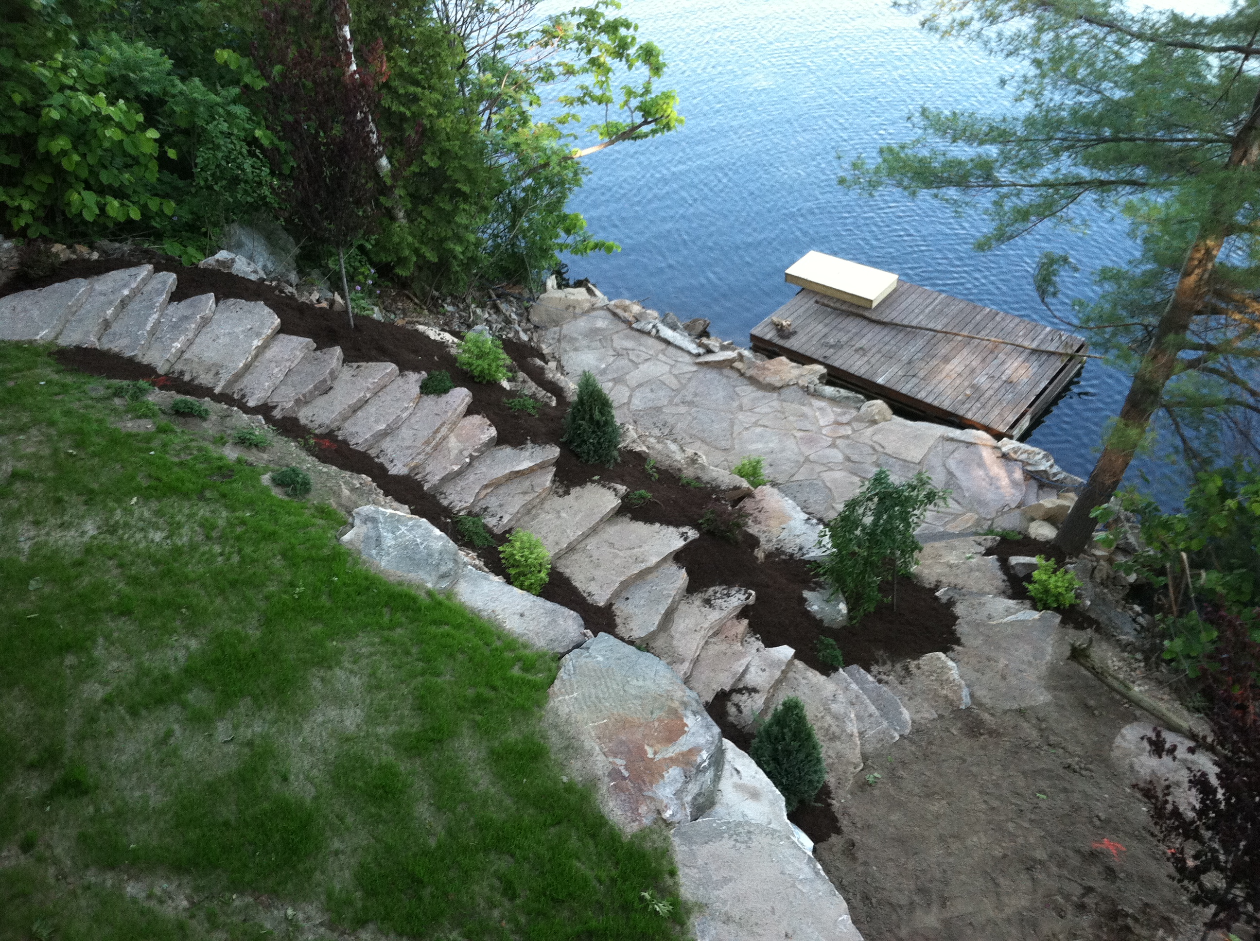 Natural Stone Stairs